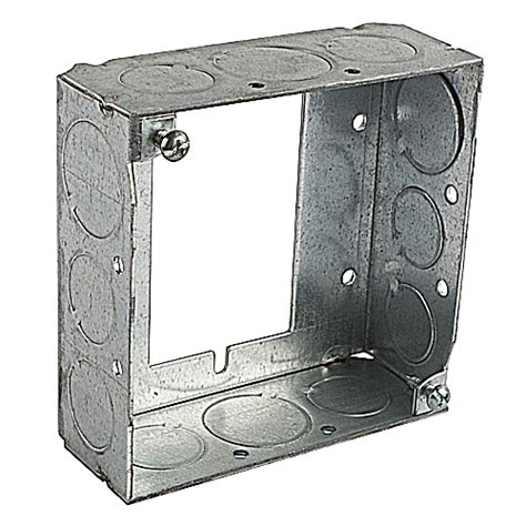 4 inch square electrical box extension|4x4 electrical box extender.